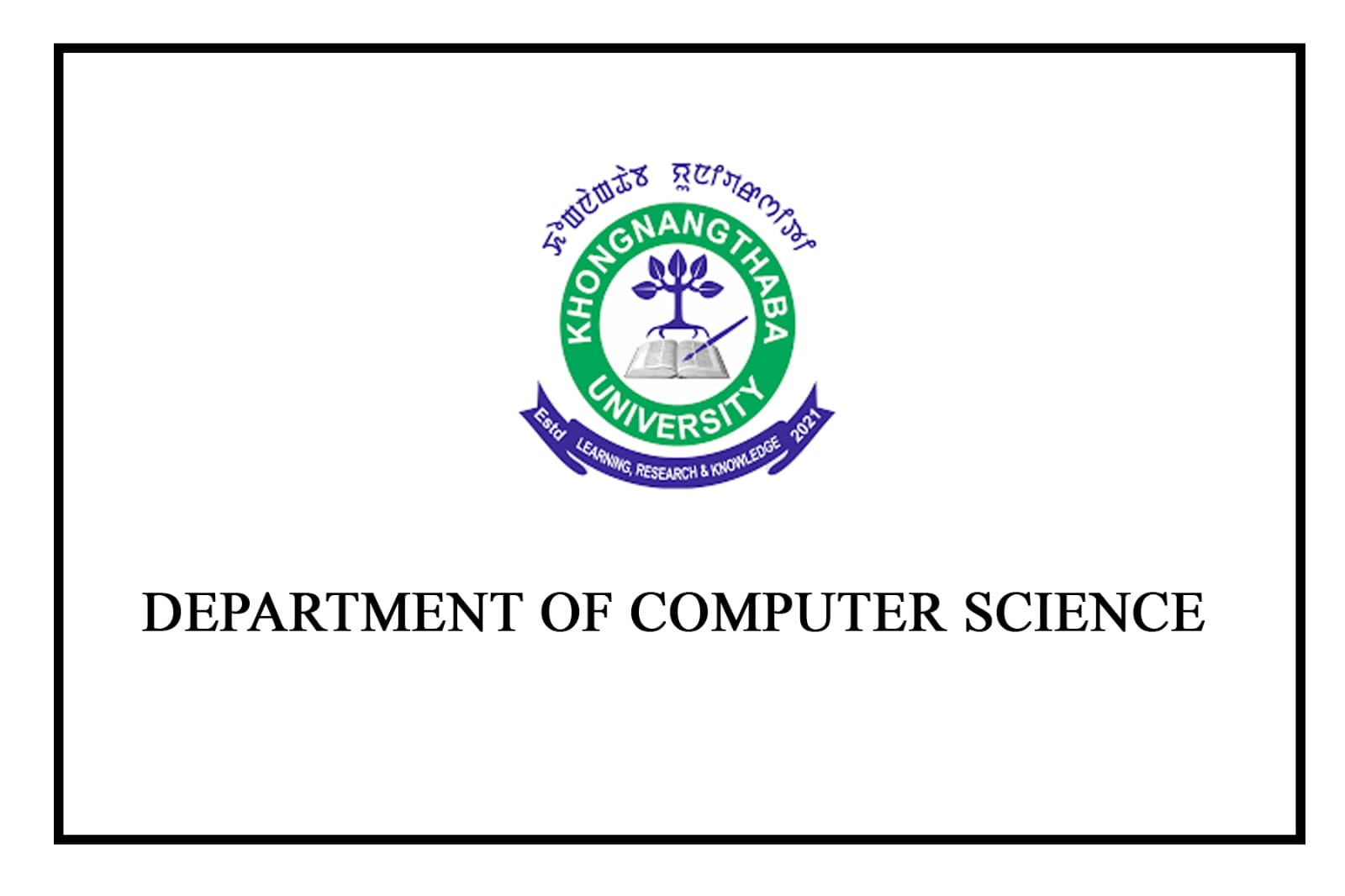 Department of Computer Science